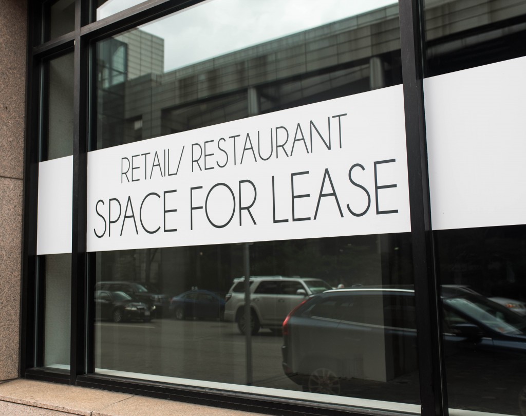 space for rent sign