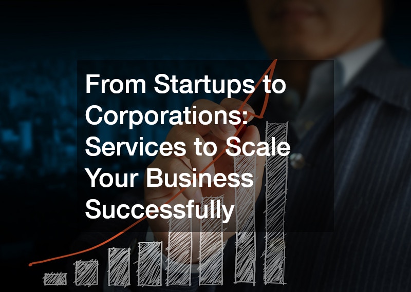 From Startups to Corporations: Services to Scale Your Business Successfully